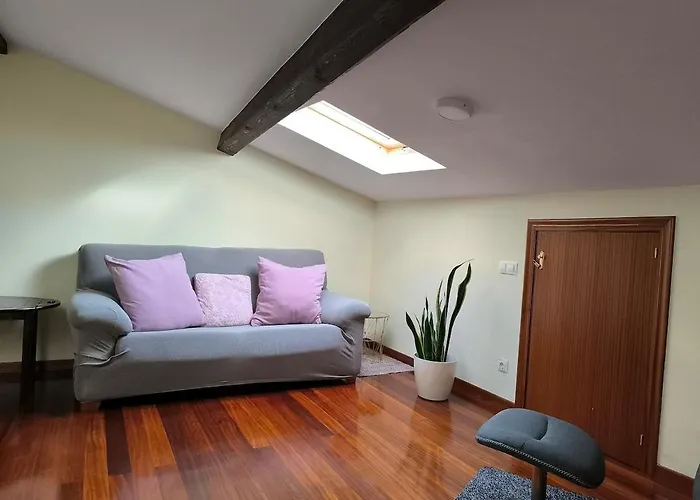 アパート A 100 Metros Catedral, 3º -galeria -duplex サンティアゴ・デ・コンポステーラ