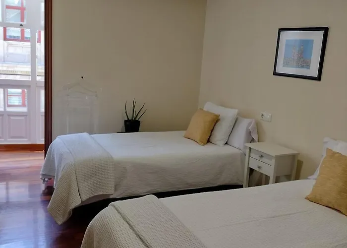 A 100 Metros Catedral, 3º -galeria -duplex アパート サンティアゴ・デ・コンポステーラ