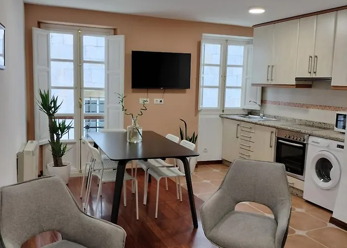 A 100 Metros Catedral, 3º -galeria -duplex * サンティアゴ・デ・コンポステーラ